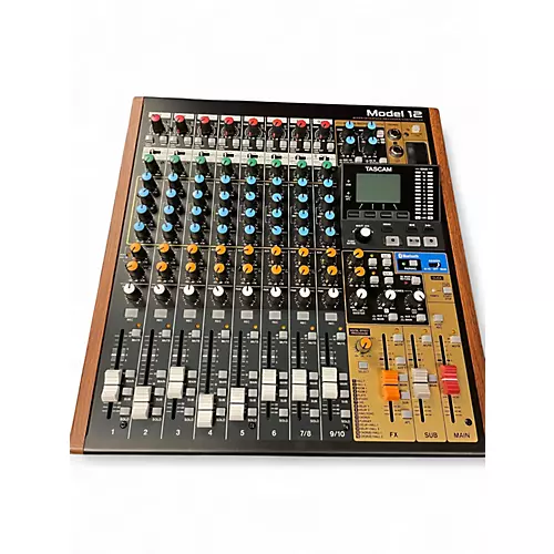 Used TASCAM MODEL 12 Unpowered Mixer - musicians--Friend