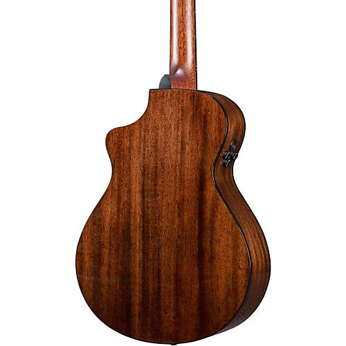 Breedlove Organic Wildwood Pro CE All-African Mahogany Companion Acoustic-Electric Guitar Suede - musicians--Friend