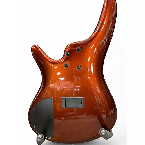 Used Ibanez SR305 5 String Bunt Blood Orange Electric Bass Guitar Bunt Blood Orange - musicians--Friend