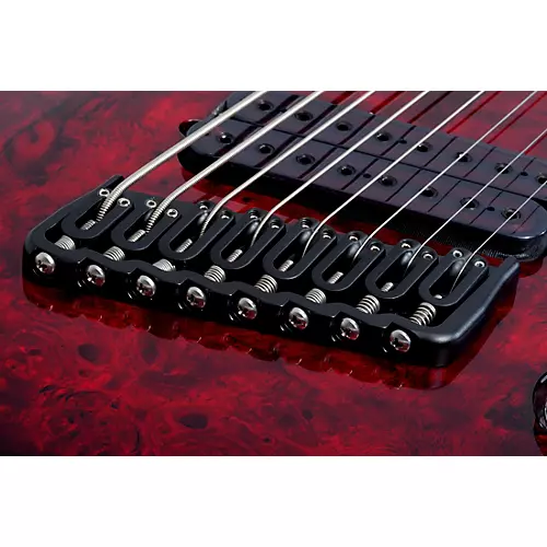 Schecter Guitar Research Omen Elite-8 MS Electric Guitar Charcoal - musicians--Friend