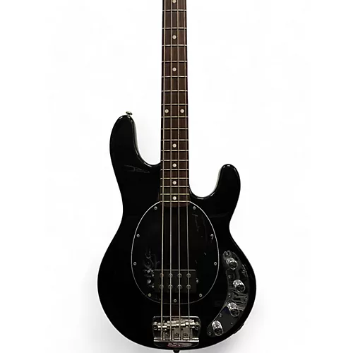 Used Ernie Ball Music Man Stingray 4 String Black Electric Bass Guitar Black - musicians--Friend