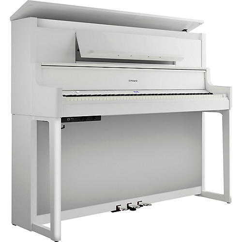 Roland LX-9 Premium Digital Piano with Bench Polished White - musicians--Friend