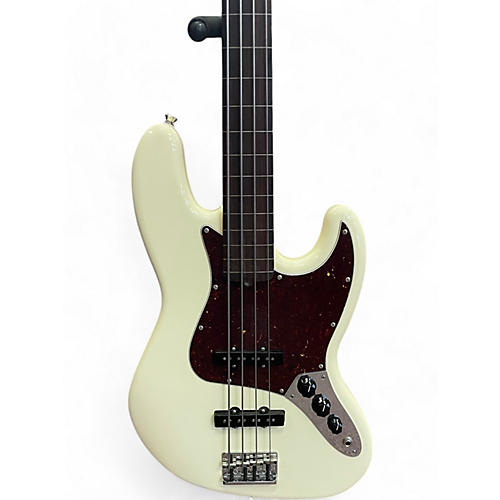 Used Fender American Professional II Fretless Jazz Bass Olympic White Electric Bass Guitar Olympic White - musicians--Friend