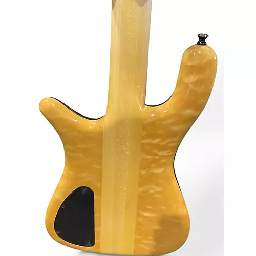 Used 2021 Spector Justin's NS5XL Woodstock Custom Collection Natural Electric Bass Guitar Natural - musicians--Friend
