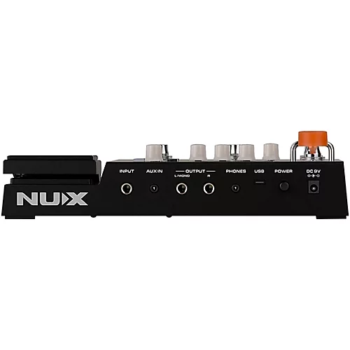 NUX MG-400 Dual DSP Modeling Guitar and Bass Effect Processor Pedal Black - musicians--Friend