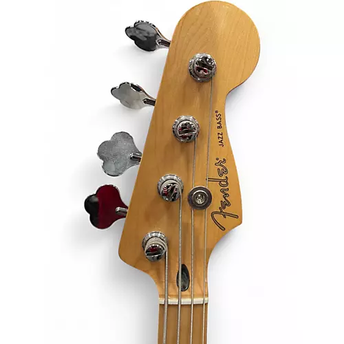 Used Fender Player Jazz Bass Black Electric Bass Guitar Black - musicians--Friend