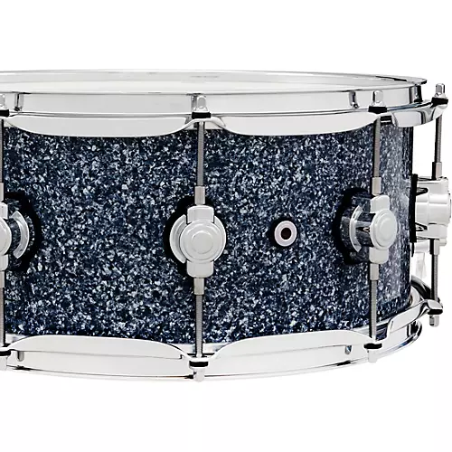 DW Design Series Snare Drum 14 x 6 in. Blue Granite Finish Ply - musicians--Friend