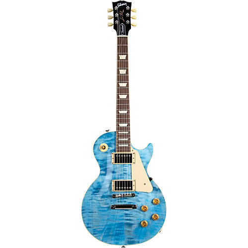Gibson Les Paul Standard '50s Figured Top Electric Guitar Translucent Fuchsia - musicians--Friend