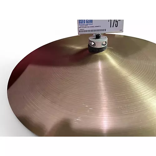 Used Zildjian 15in ISTANBUL HAMMER STAMP 1960'S Cymbal 35 - musicians--Friend