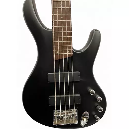 Used Ibanez EDB405 Black Electric Bass Guitar Black - musicians--Friend