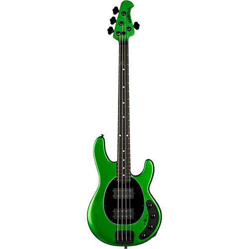 Ernie Ball Music Man StingRay Special HH Electric Bass Guitar Black and Chrome - musicians--Friend
