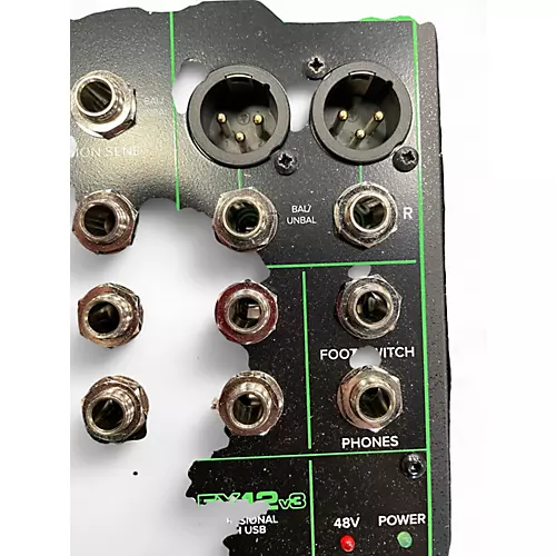 Used Mackie FX12V3 Unpowered Mixer - musicians--Friend