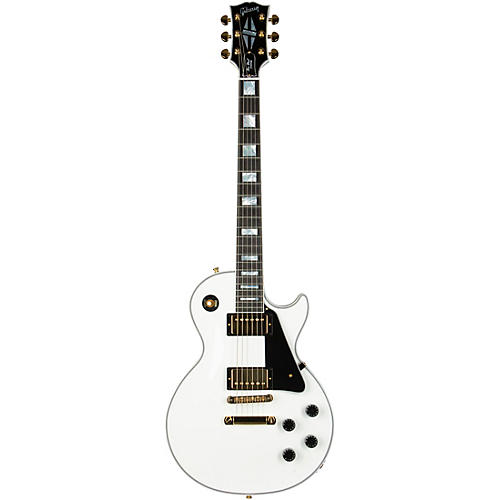 Gibson Custom Les Paul Custom Electric Guitar Alpine White - musicians--Friend