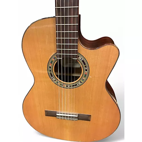 Used Kremona Verea Natural Classical Acoustic Electric Guitar Natural - musicians--Friend