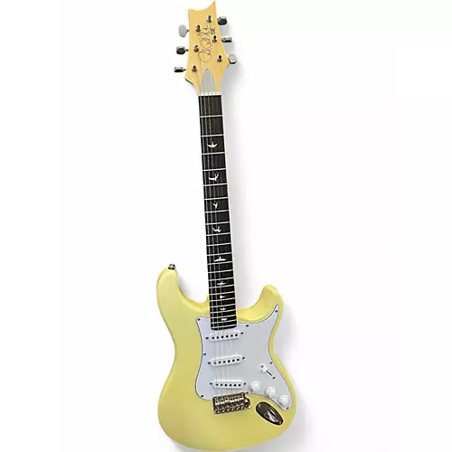 Used PRS SE Silver Sky Cream Solid Body Electric Guitar Cream - musicians--Friend