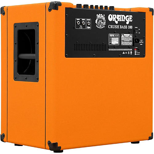 Orange Amplifiers Crush Bass 100 100W 1x15 Bass Combo Amplifier Orange - musicians--Friend