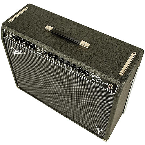 Fender GB George Benson Twin Reverb 2x12 Guitar Combo Amp Gray - musicians--Friend