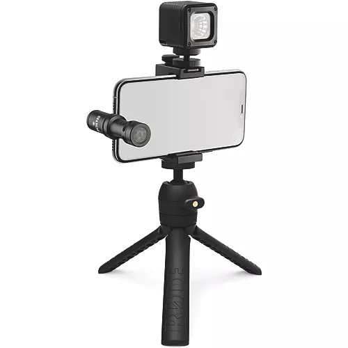 RODE Vlogger Kit for USB-C Devices - Includes Tripod, MicroLED light, VideoMic ME-C and Accessories - musicians--Friend