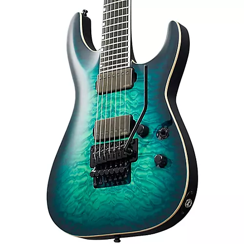 ESP E-II Horizon FR-7 Electric Guitar Turquoise - musicians--Friend