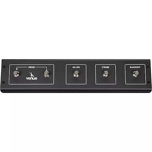 Venue Tetra Control Intuitive DMX Controller & Footswitch Black - musicians--Friend