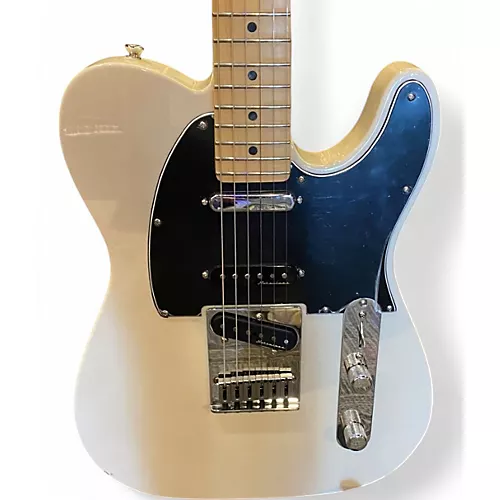 Used 2025 Fender Deluxe Nashville TelecasterWHITE Alpine White Solid Body Electric Guitar Alpine White - musicians--Friend