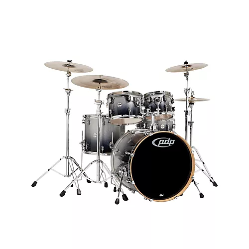 PDP by DW Concept Maple 5-Piece Shell Pack Satin Charcoal Burst - musicians--Friend