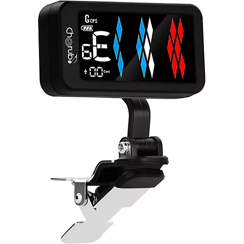 Cherub WST-905Li Flow Tune Clip Rechargeable Tuner Black - musicians--Friend