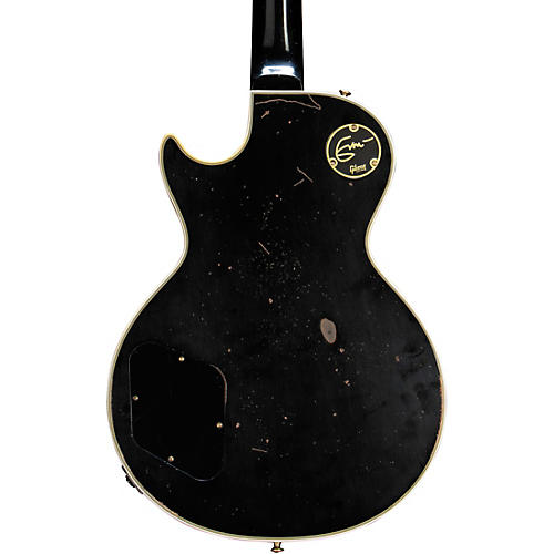 Gibson Custom Eric Clapton 1958 Les Paul Custom Electric Guitar Ebony - musicians--Friend