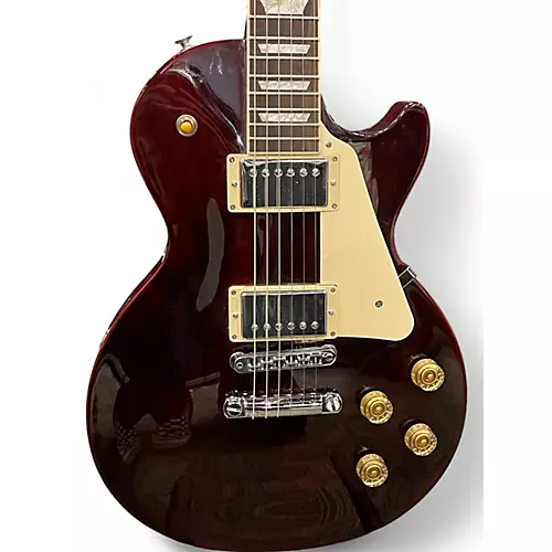 Used 2022 Gibson Les Paul Studio Wine Red Solid Body Electric Guitar Wine Red - musicians--Friend