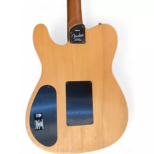 Used Fender American Acoustasonic Telecaster Seafoam Green Acoustic Electric Guitar Seafoam Green - musicians--Friend