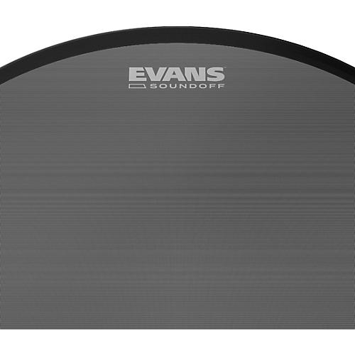 EVANS SoundOff dB Zero Drum Heads 8 in. - musicians--Friend