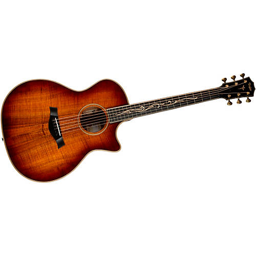 Taylor K24ce AA Koa Auditorium Acoustic-Electric Guitar Shaded Edge Burst - musicians--Friend