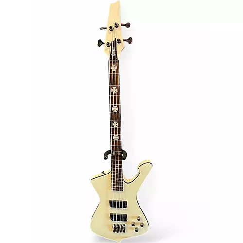 Used Ibanez SDB3 Sharlee Dangelo Signature Pearl White Electric Bass Guitar Pearl White - musicians--Friend