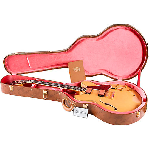Gibson Custom 1959 ES-355 Reissue Stopbar VOS Semi-Hollow Electric Guitar Ebony - musicians--Friend