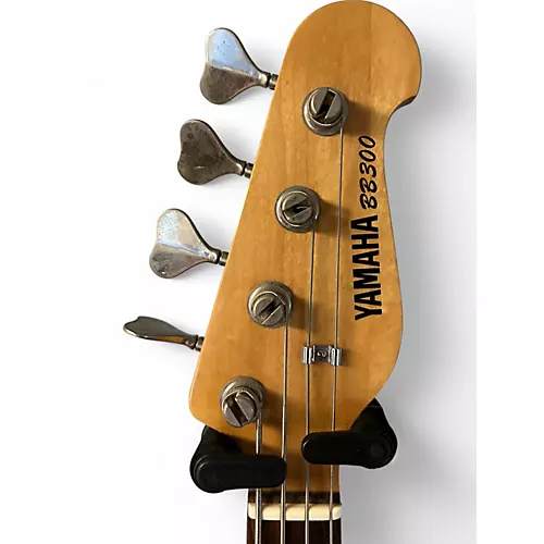 Used Yamaha BB300 ELECTRIC BASS White Electric Bass Guitar White - musicians--Friend