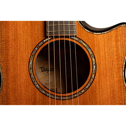 Taylor Builder's Edition 914ce Grand Auditorium Acoustic-Electric Guitar Kona Edgeburst - musicians--Friend