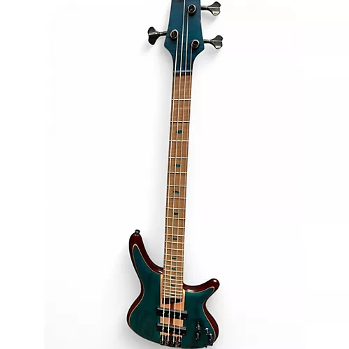 Used Ibanez SR1420B GREEN LOW GLOSS Electric Bass Guitar GREEN LOW GLOSS - musicians--Friend