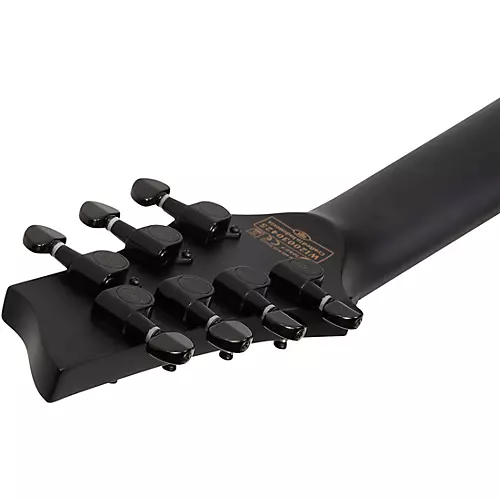 Schecter Guitar Research Damien-7 7-String Electric Guitar Satin Black - musicians--Friend