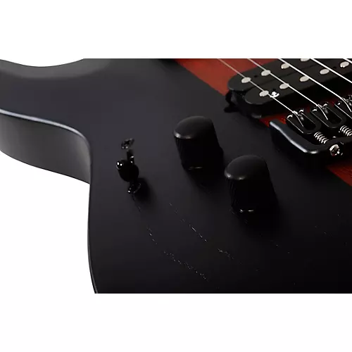Schecter Guitar Research C-8 Multiscale Rob Scallon Left-Handed Electric Guitar Satin Dark Roast - musicians--Friend