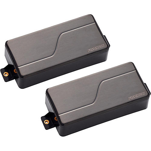 Fishman Fluence 7-String Modern Humbucker Pickup Set Brushed Black Nickel - musicians--Friend