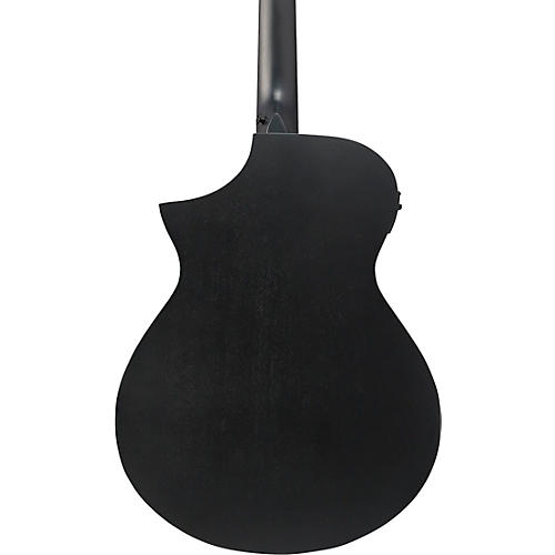 Ibanez AEWC621 Auditorium Acoustic-Electric Guitar Blackout Flat - musicians--Friend