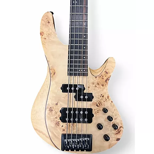 Used Schecter Guitar Research Reaper 5 Natural Electric Bass Guitar Natural - musicians--Friend