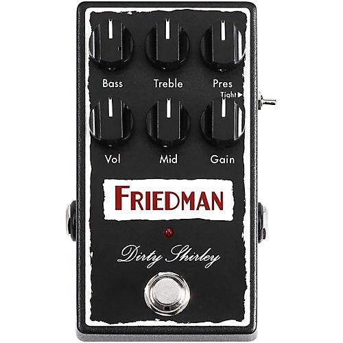 Friedman Dirty Shirley Overdrive Effects Pedal - musicians--Friend