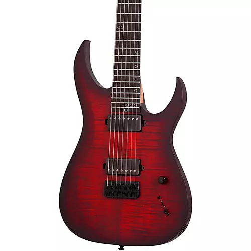 Schecter Guitar Research Sunset 7-String Extreme Electric Guitar Grey Ghost - musicians--Friend