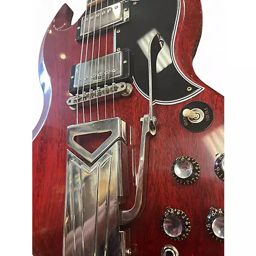 Used Gibson Les Paul SG Standard 60th Anniversary Cherry Solid Body Electric Guitar Cherry - musicians--Friend