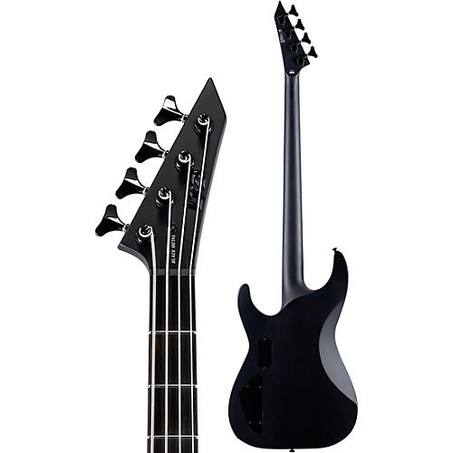 ESP M-4 Bass Guitar Black Satin - musicians--Friend