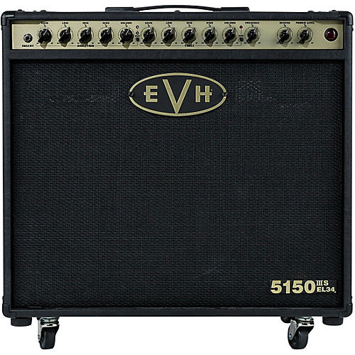 EVH 5150III EL34 50W 1x12 Tube Guitar Combo Amp Black - musicians--Friend