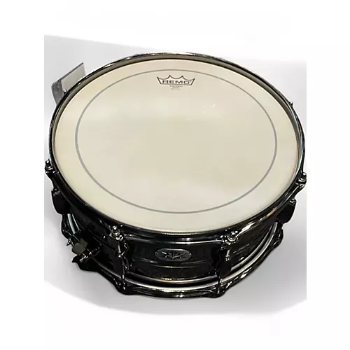 Used TAMA 14X6.5 Metalworks Snare Black Chrome Drum Black Chrome 213 - musicians--Friend