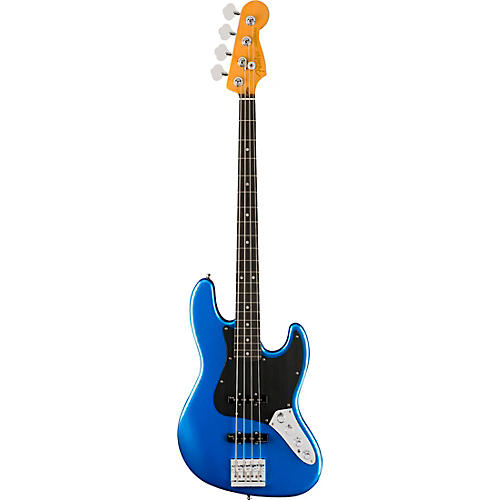 Fender American Ultra II Jazz Bass Ebony Fingerboard Noble Blue - musicians--Friend