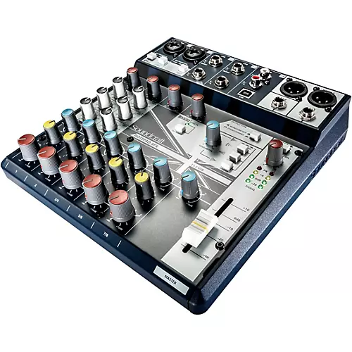 Soundcraft Notepad-8FX Small-Format 8-Channel Analog Mixer With USB I/O and Effects - musicians--Friend